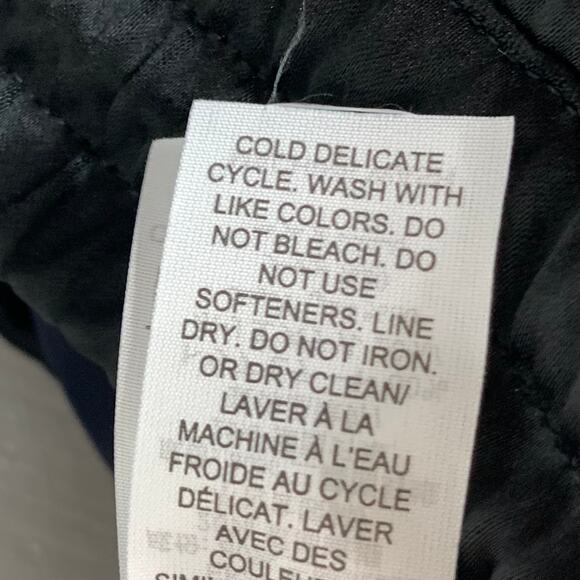 Tory Sport Lightweight Satin Track Pants Straight Leg Elastic Waist Black Small - Picture 5 of 13